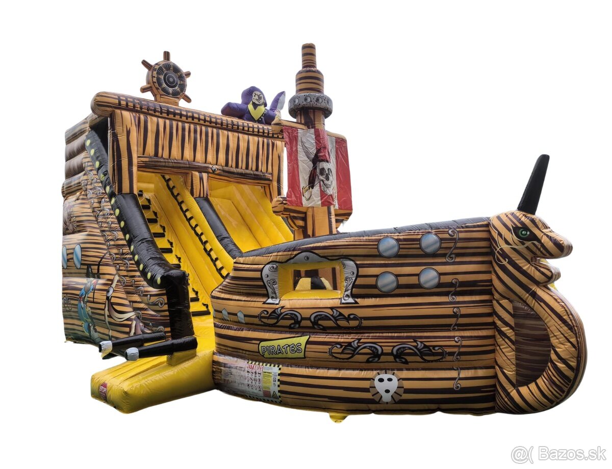 Skákacie kombo Pirátska loď