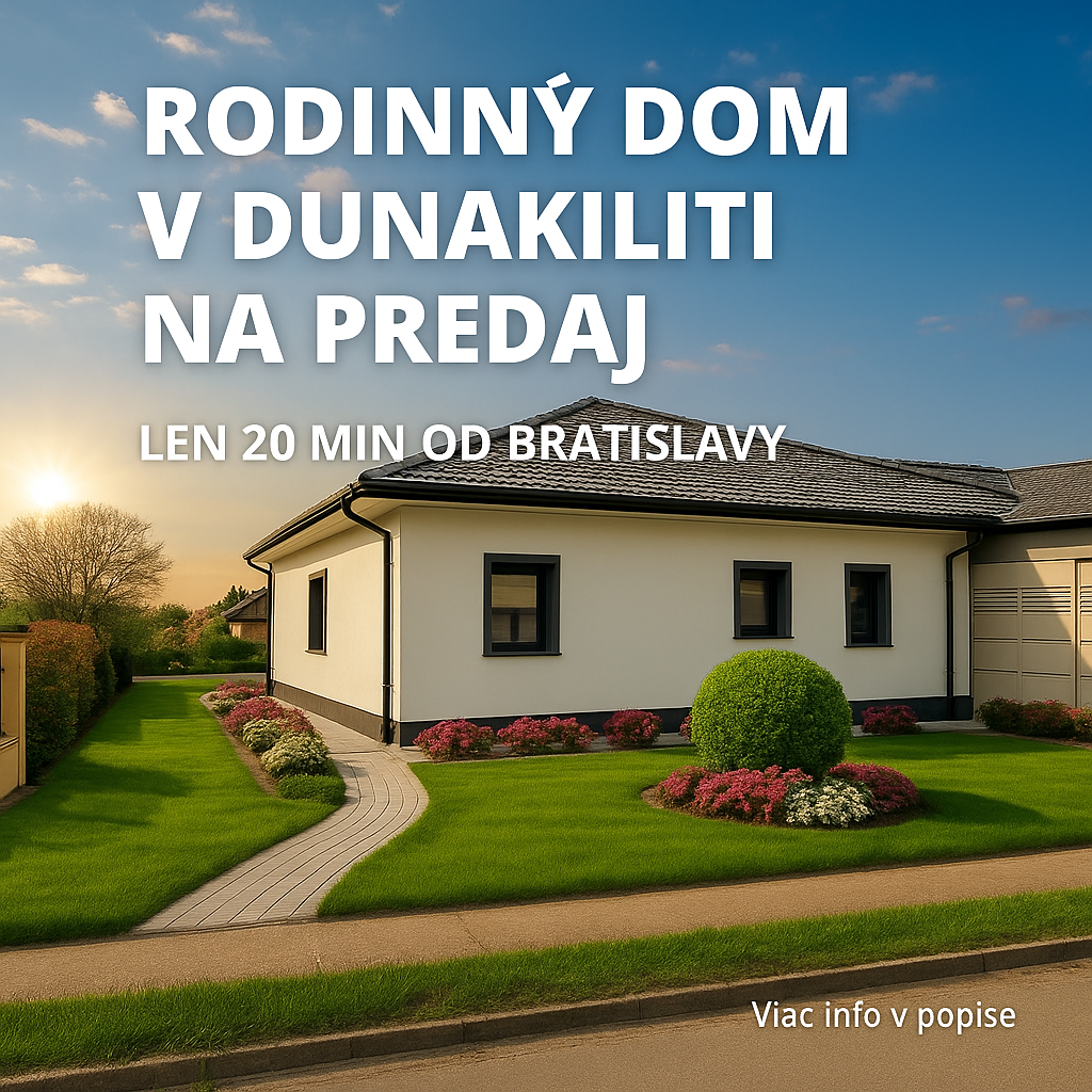 4i novostavba pri BA