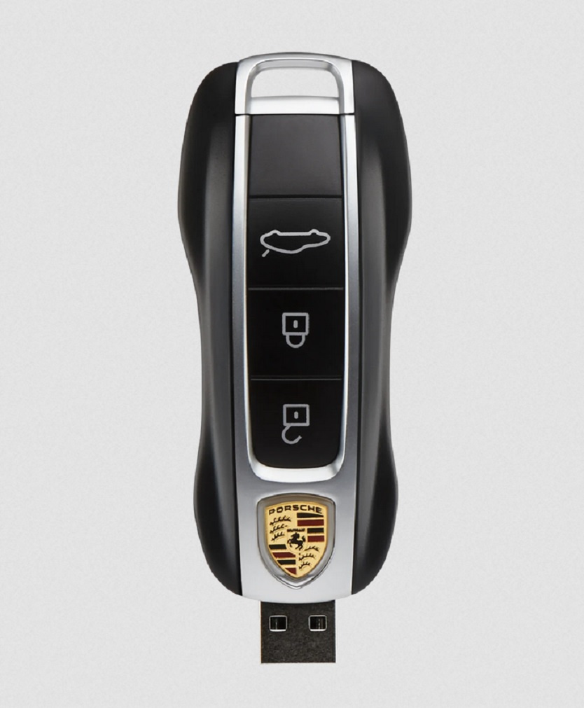 Porsche USB kľúč 32 GB v tvare kľúča od auta