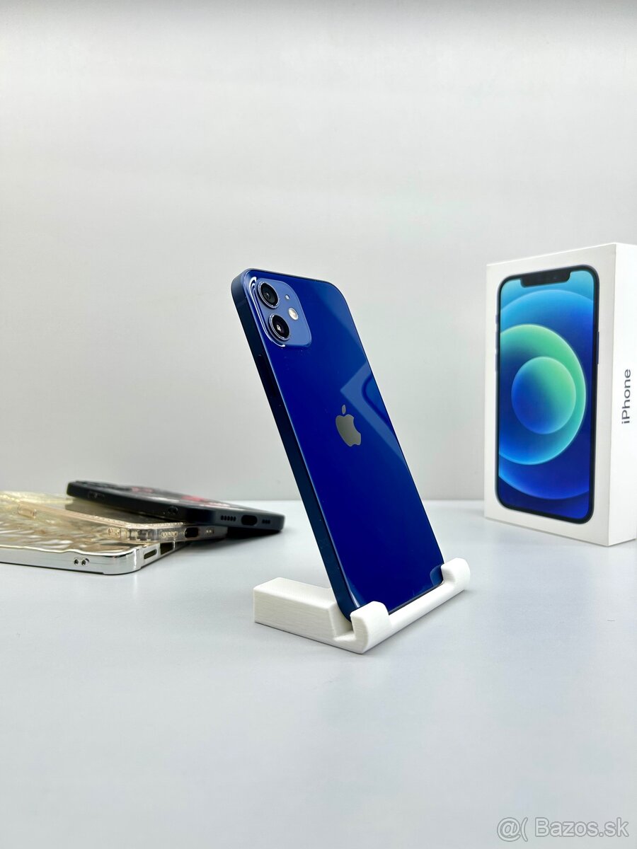 iPhone 12 BLUE TOP STAV ORIGINÁL + PRÍSLUŠENSTVO
