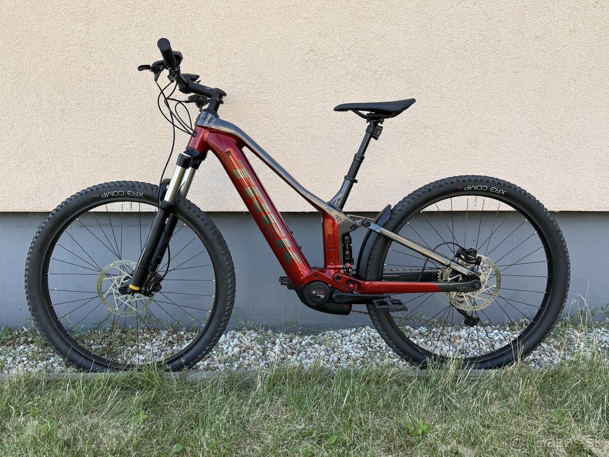 220 km • Krásny Trek Powerfly 4 FS M • Bosch CX • 625 Wh
