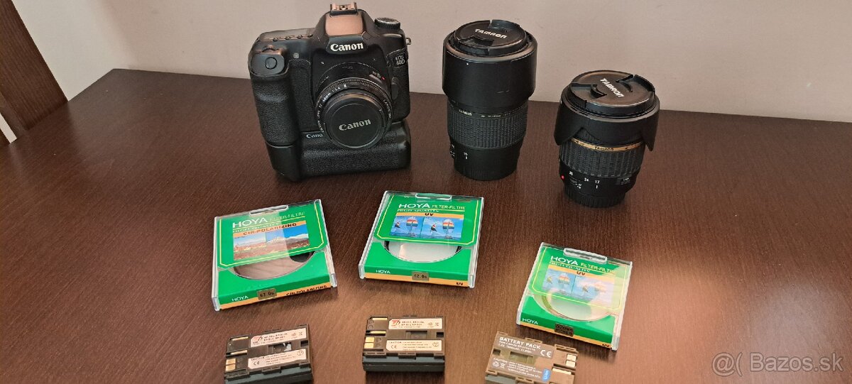 Predám Canon príslušenstvo + telo Canon EOS grátis