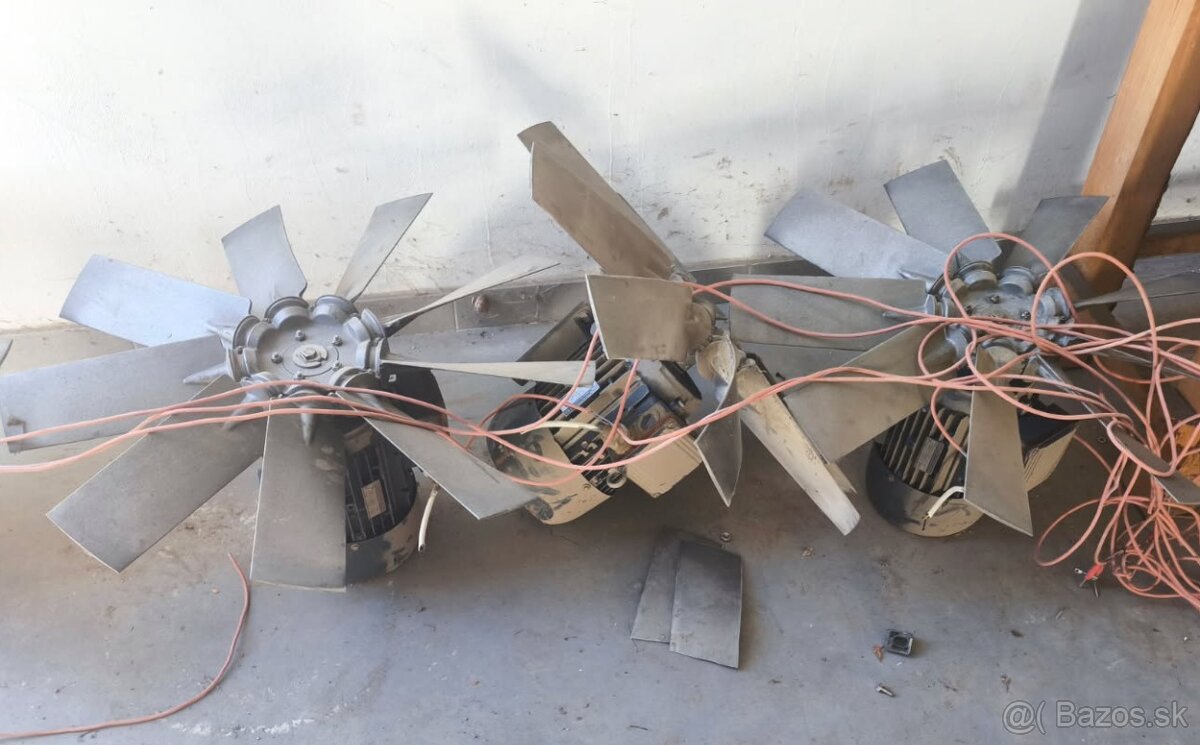 Pätkové elektromotory s vrtuľou 4 kW