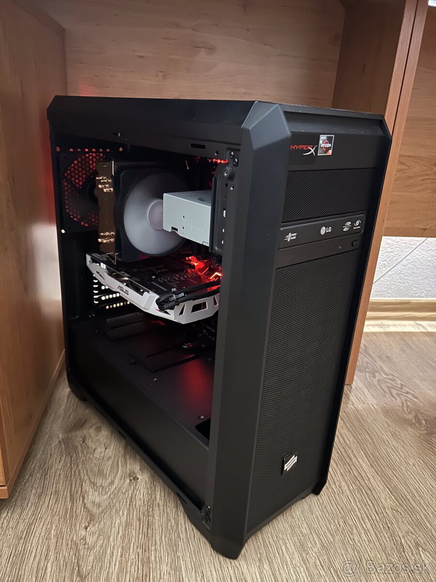 Herný PC Ryzen 5 2600 / GTX 1060 6GB / RAM 24GB / SSD / HDD