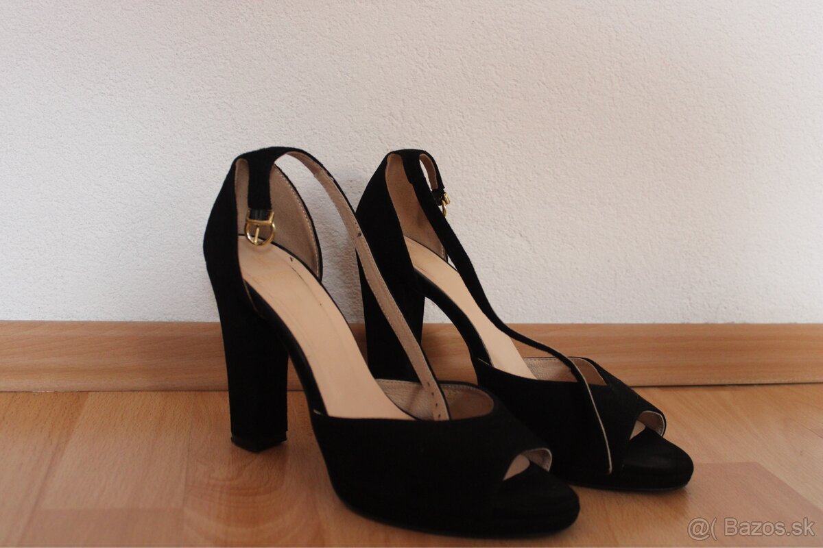 Lodičky s hrubším opätkom