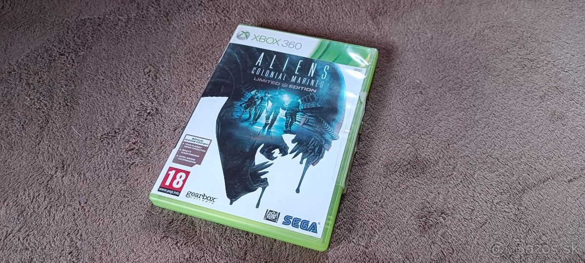 Aliens colonial marines pre xbox360