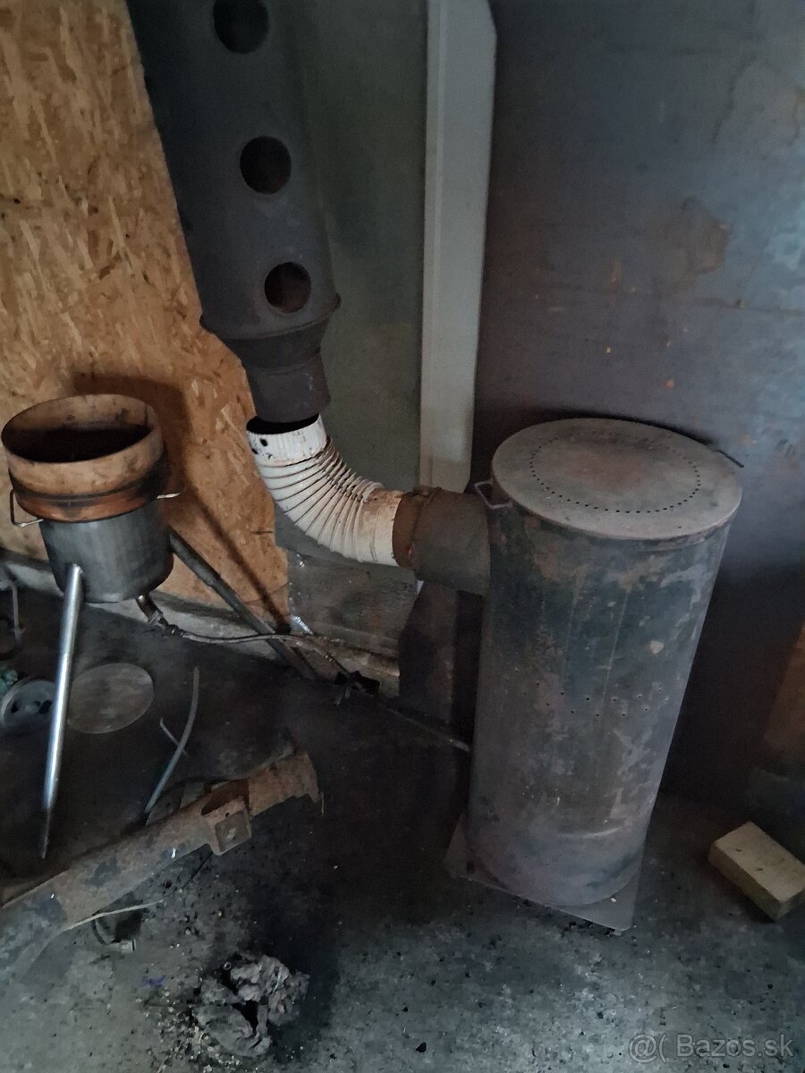 Predam pec na spaleny olej