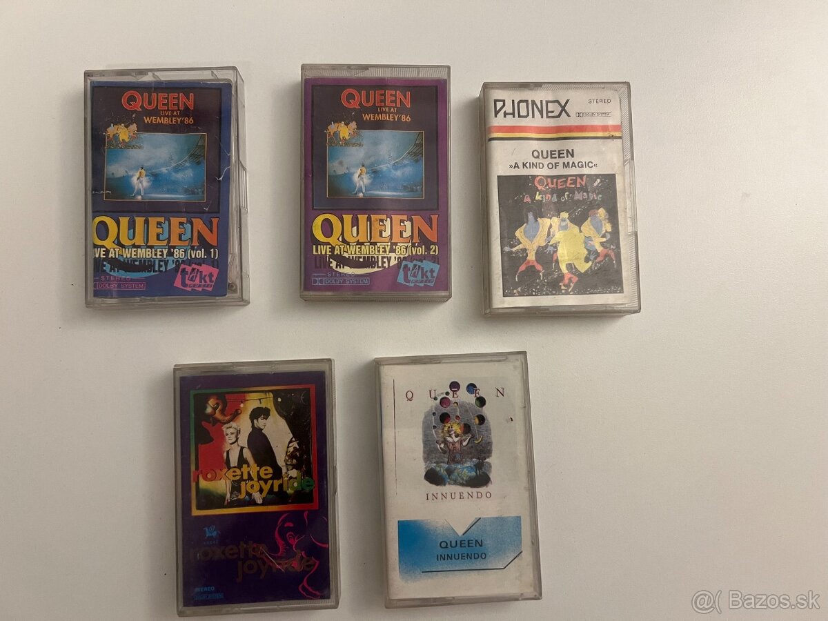 MC kazety - zahraničné