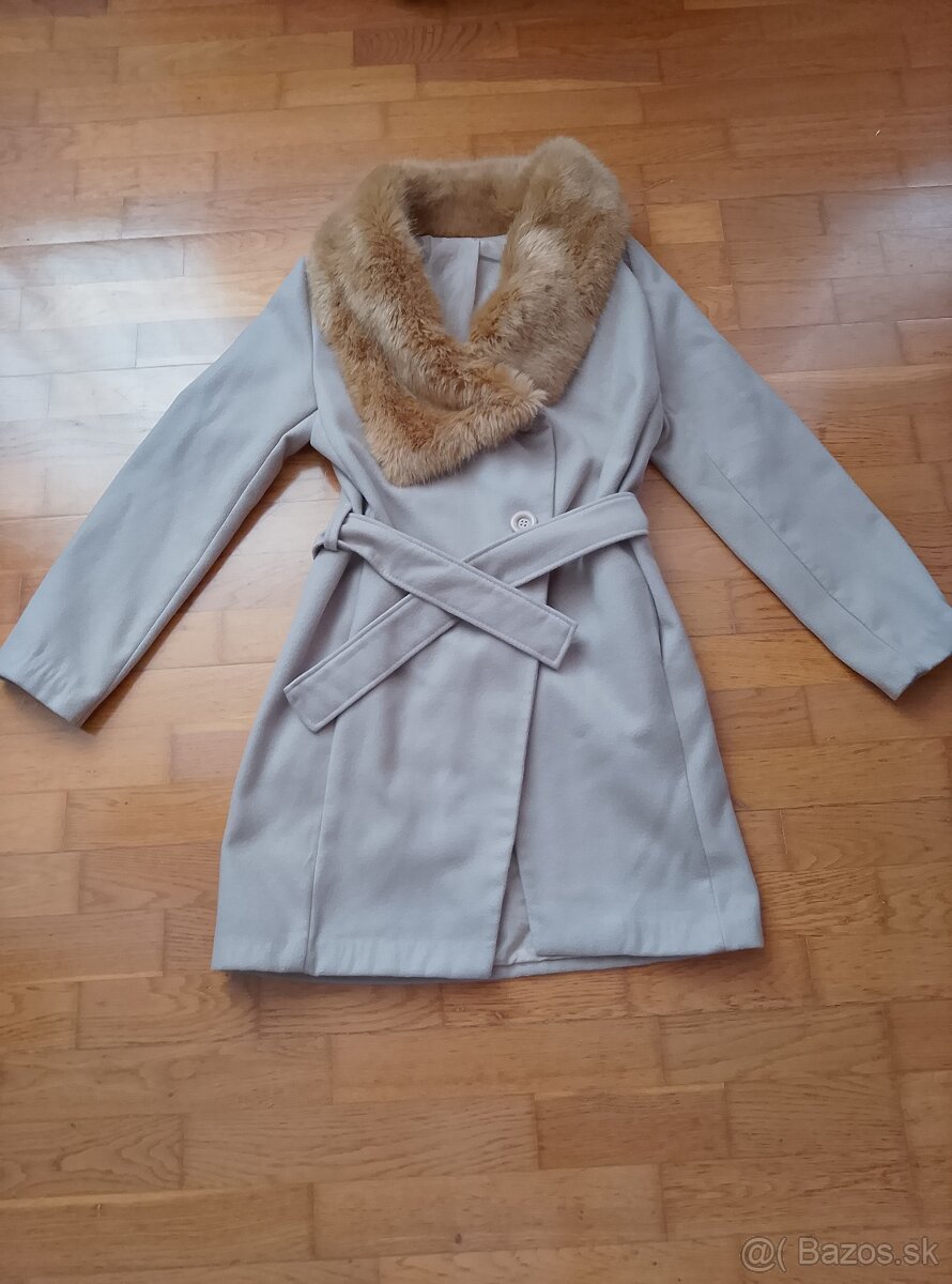 dámsky kabát flauš