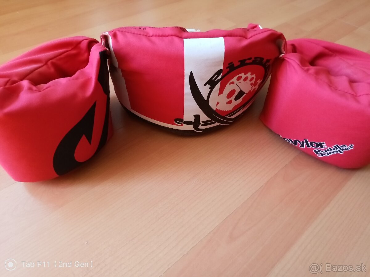 Plavecká vesta s rukávniky