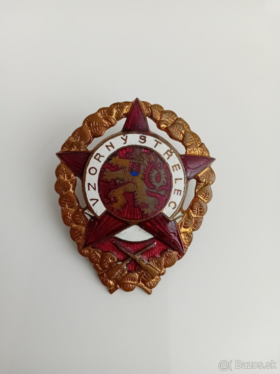 Odznak vzorny strelec