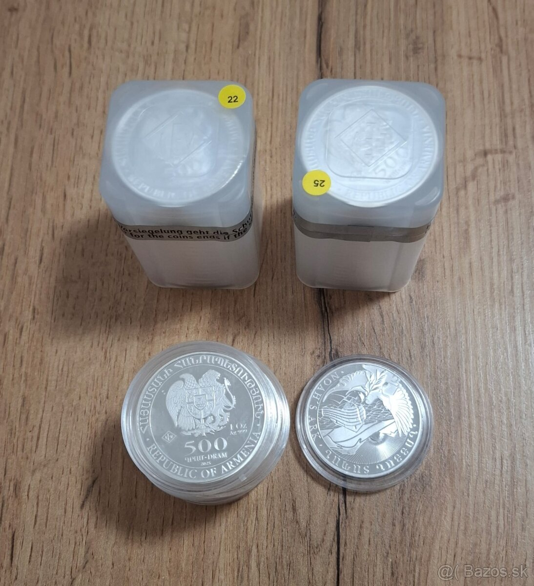 Predám strieborné investičné mince