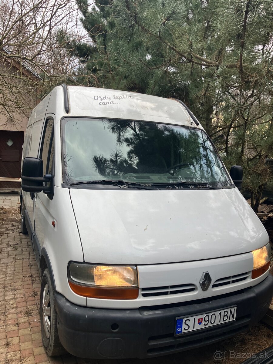 Renault master 2.8 dti rozpredam