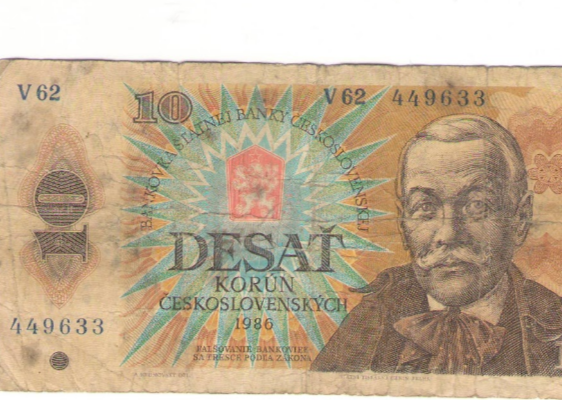 10 korún Československých