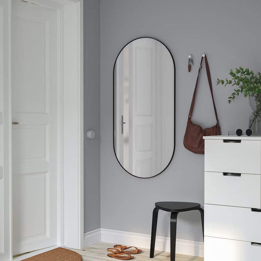 Zabalené zrkadlo 120x60