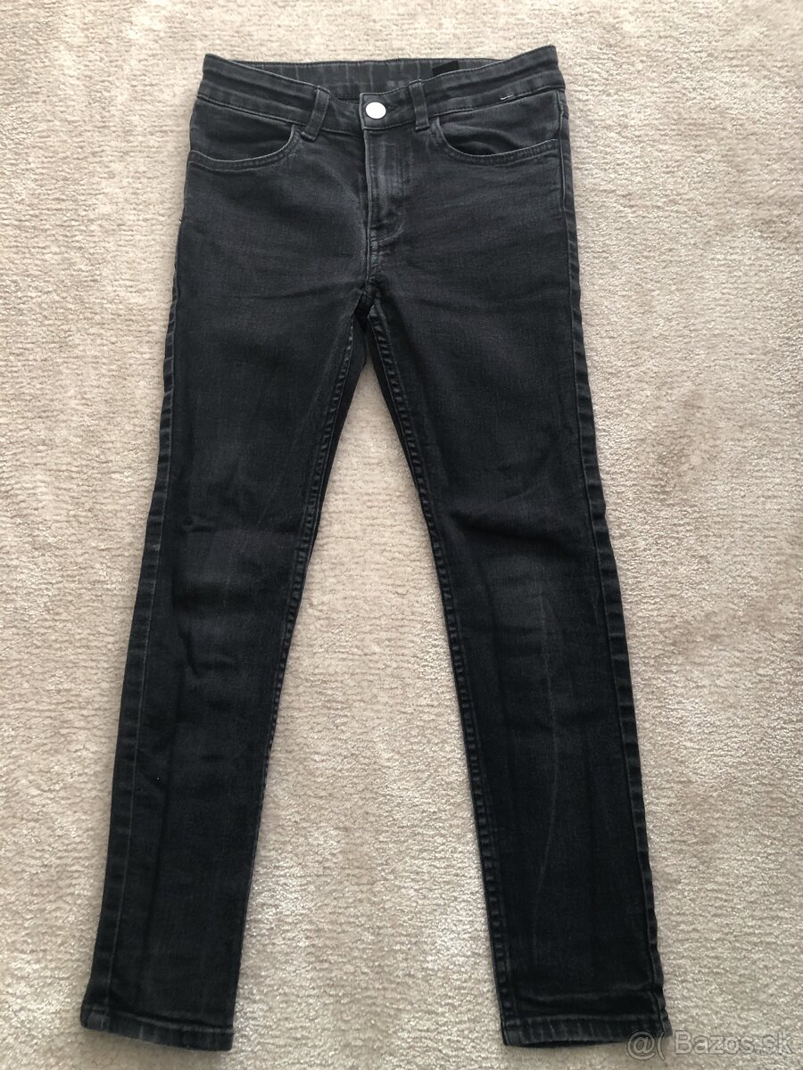 Dievčenské skinny jeans, veľ. 134 (8-9r)