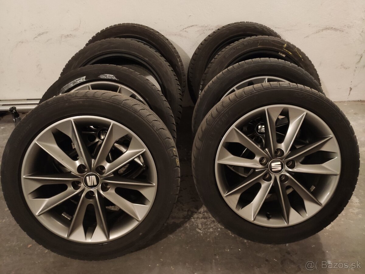 Letné Disky Komplety Seat 215/45 R16 5x100
