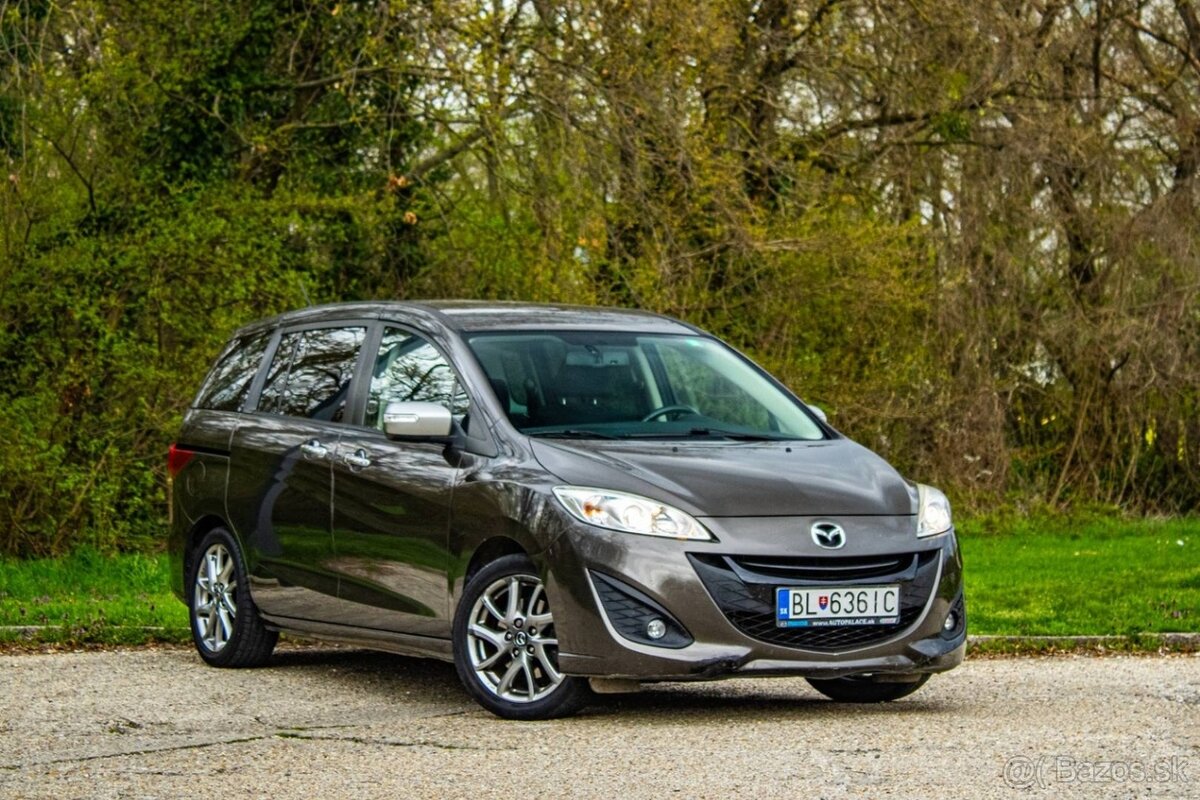 Mazda 5 1.8 MZR, 2014, 1. majitel, 7 miest