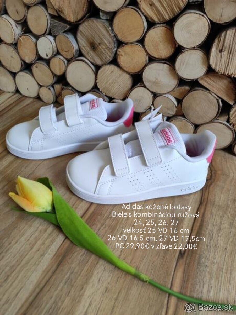 Adidas kožené botasy Nové