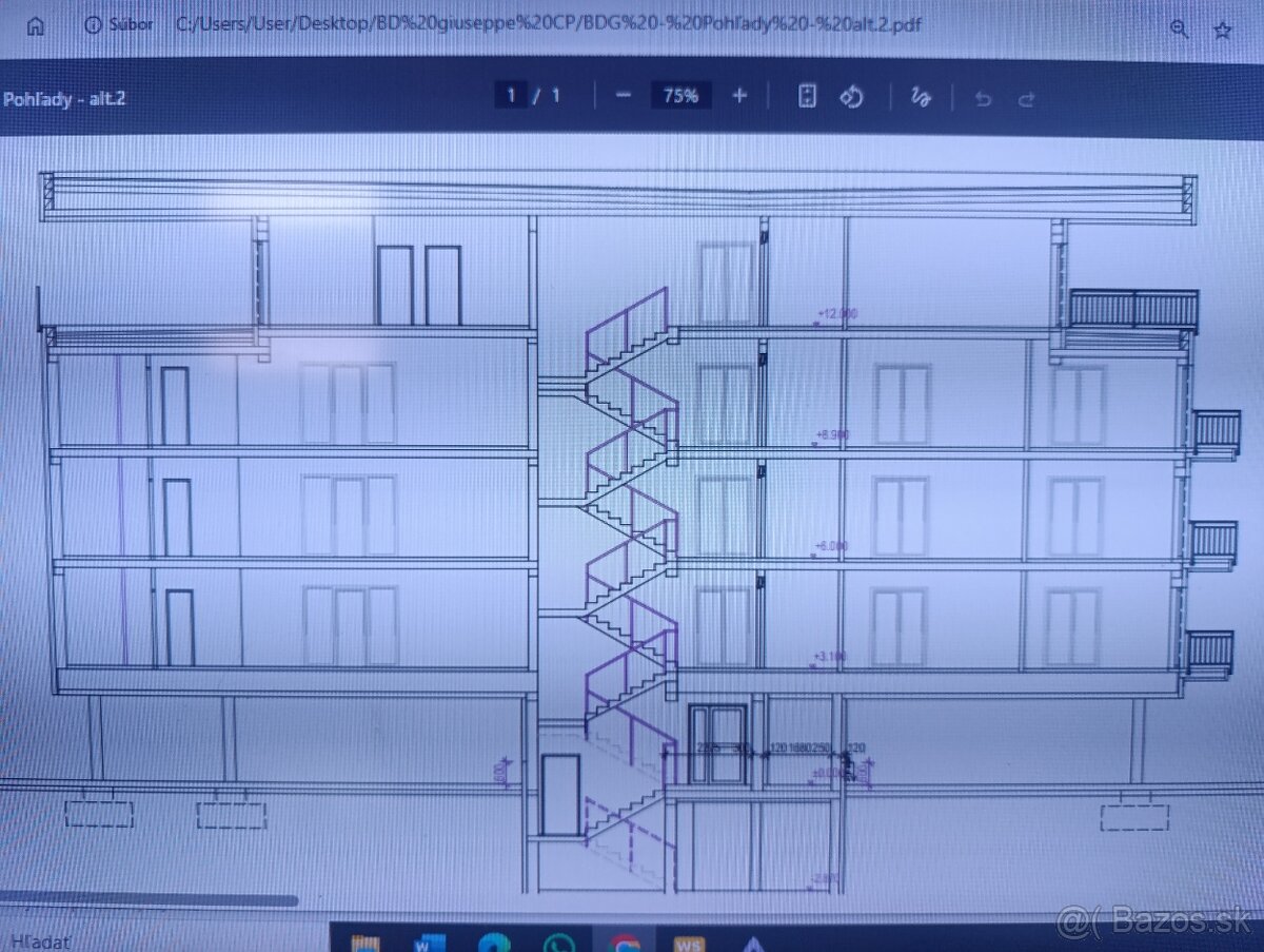 Developerský projekt bytový dom