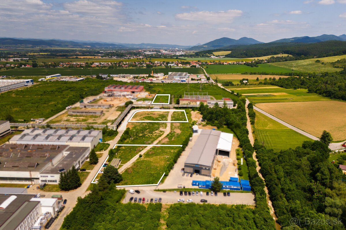 Na predaj priemyselný pozemok v lokalite- Dubnica nad Váhom,