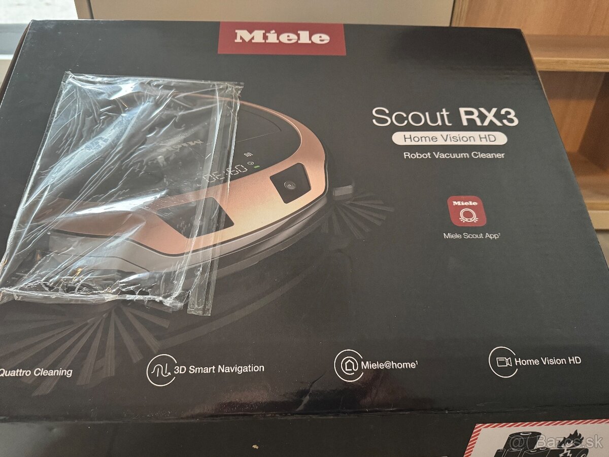 Robotický vysávač Miele Scout RX3