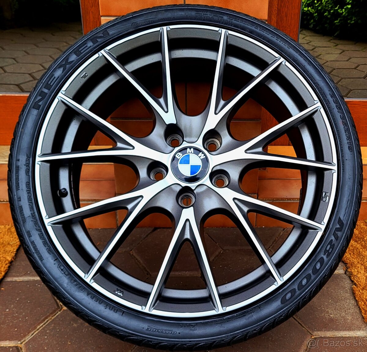 alu R19 5x120 dvojrozmer, (letné pneu), BMW rada 1