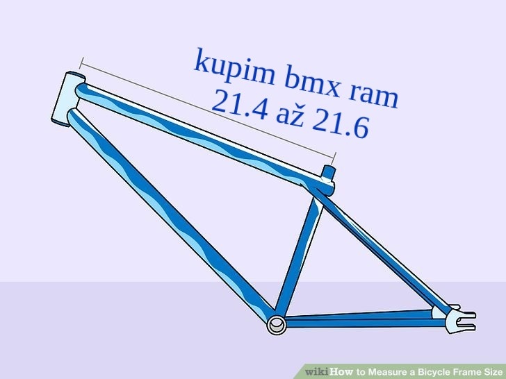 kupim použity bmx ram v rozmere 21.4-21.6-čiže 54.3-54.8 cm