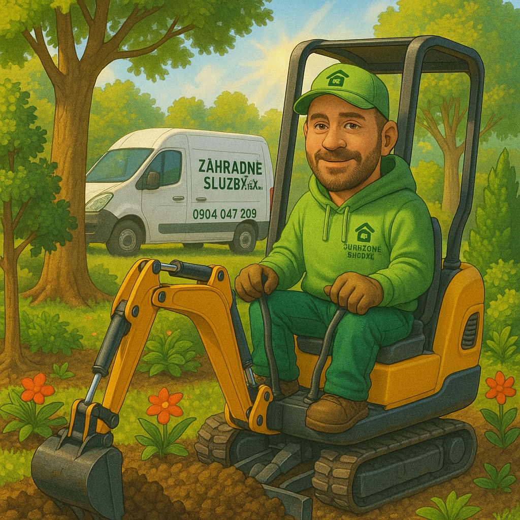 Výkopové a zemné práce - minibáger a dumper/vyklápač