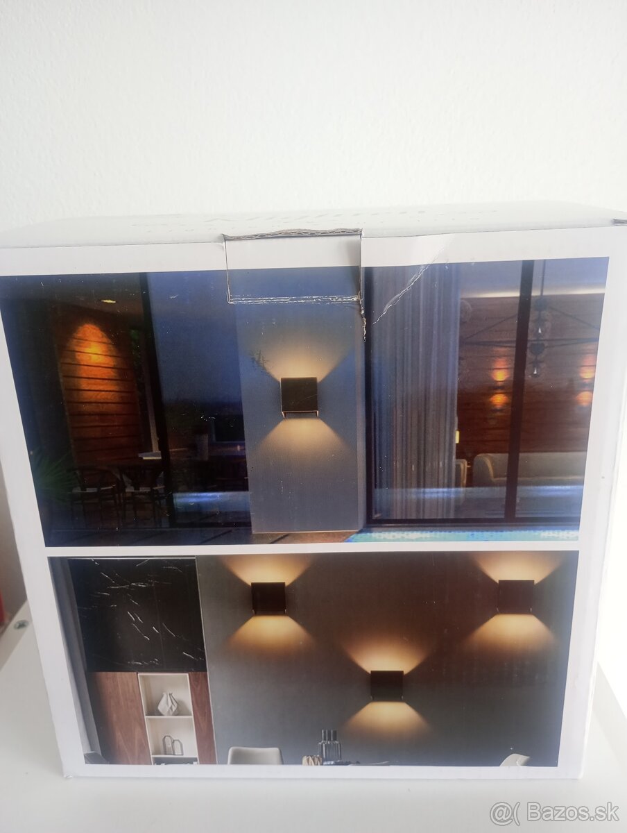 NOVÉ LED SVIETIDLO 9W IP54 – PERFEKTNÉ NA FASÁDU