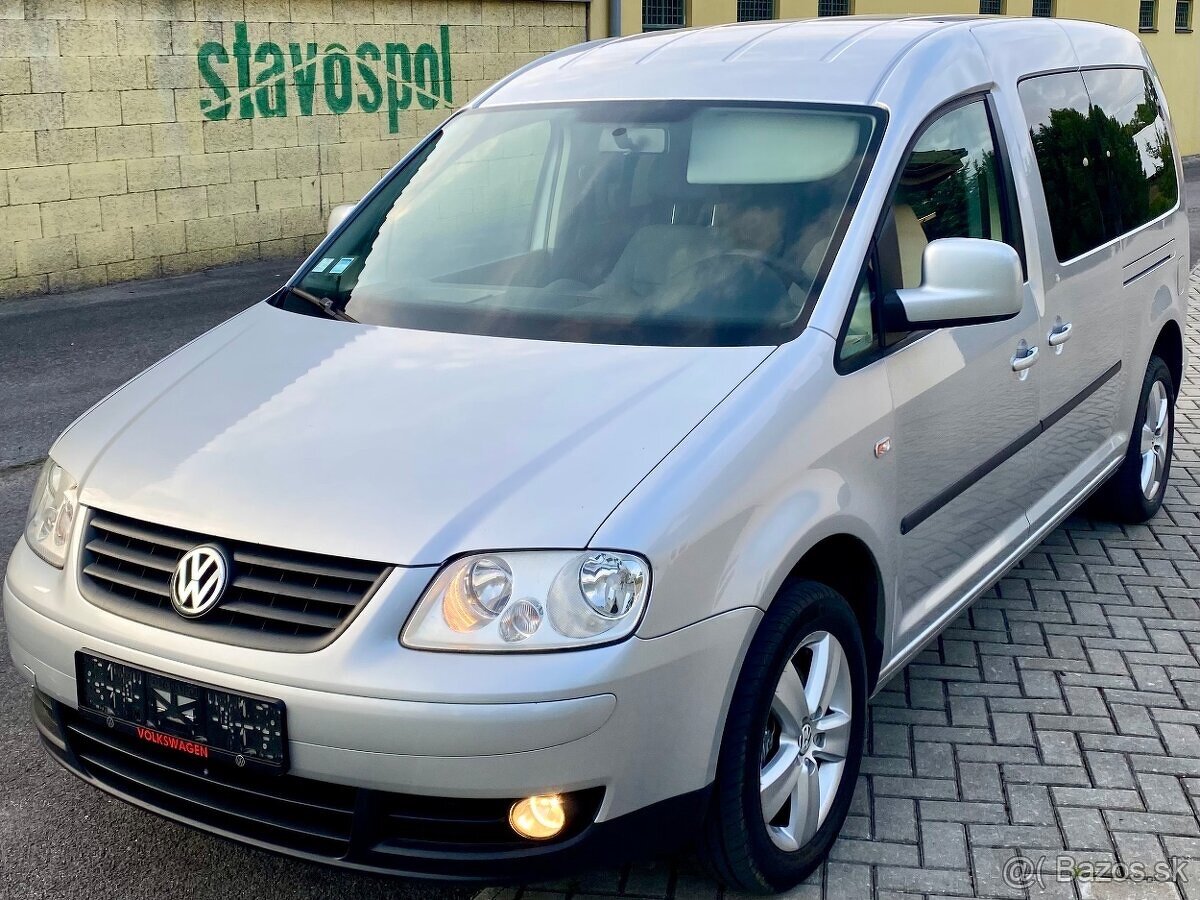 VOLKSWAGEN CADDY MAXI 1.9 TDI 77KW bez DPF 2010