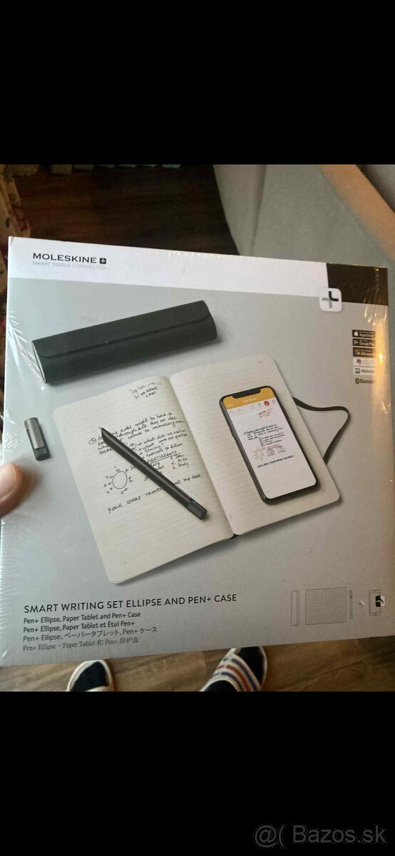 Smart writing set- chytrý písací set Moleskine