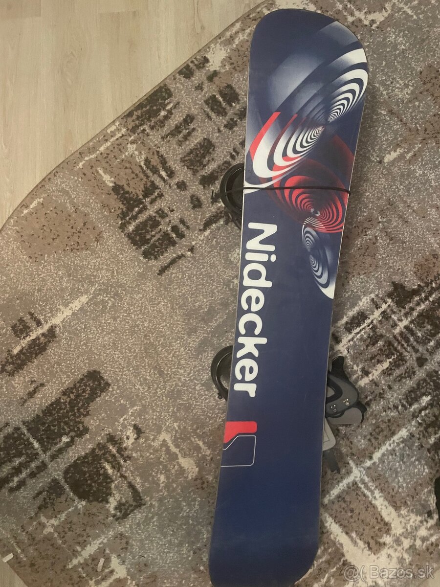 Predám snowboard nidecker the chill 50+ viazanie