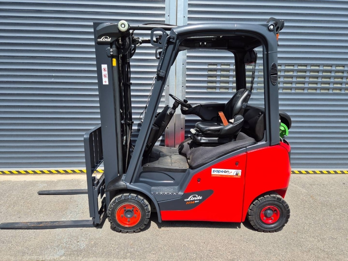 Použitý vysokozdvižný vozík Linde 1,4t LPG (2018)