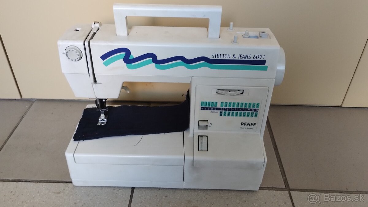 Predám šijací stroj Pfaff 090A  Stretch & Jeans 6091