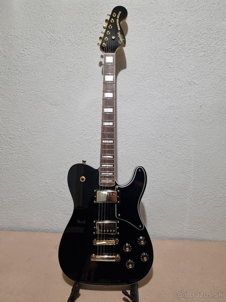 Elektrická gitara fender squier telecaster de luxe