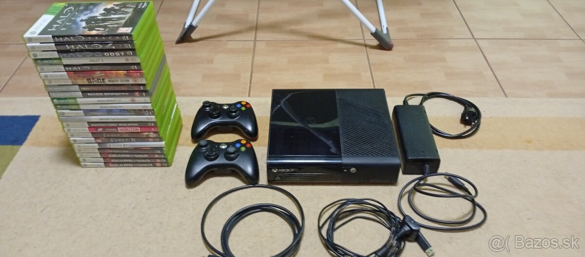 X Box 360 250Gb HDD+Hry