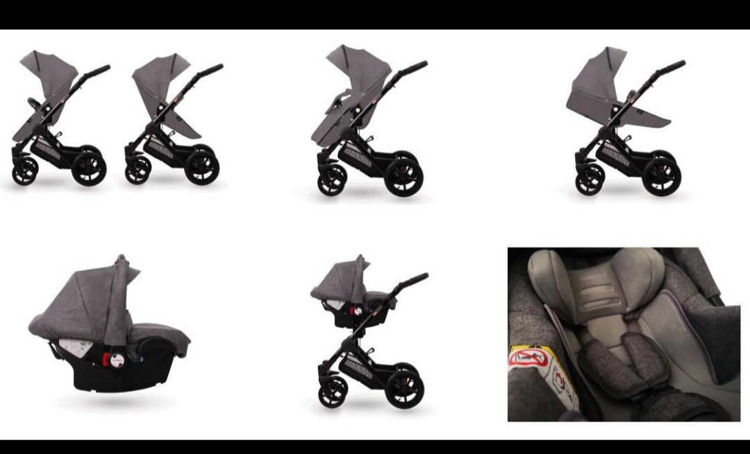 Detský kočík a vajíčko