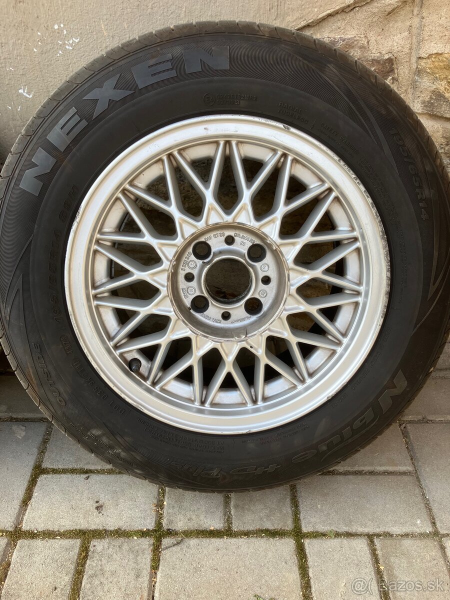 BBS 4x100 R14 195/65 letna sada
