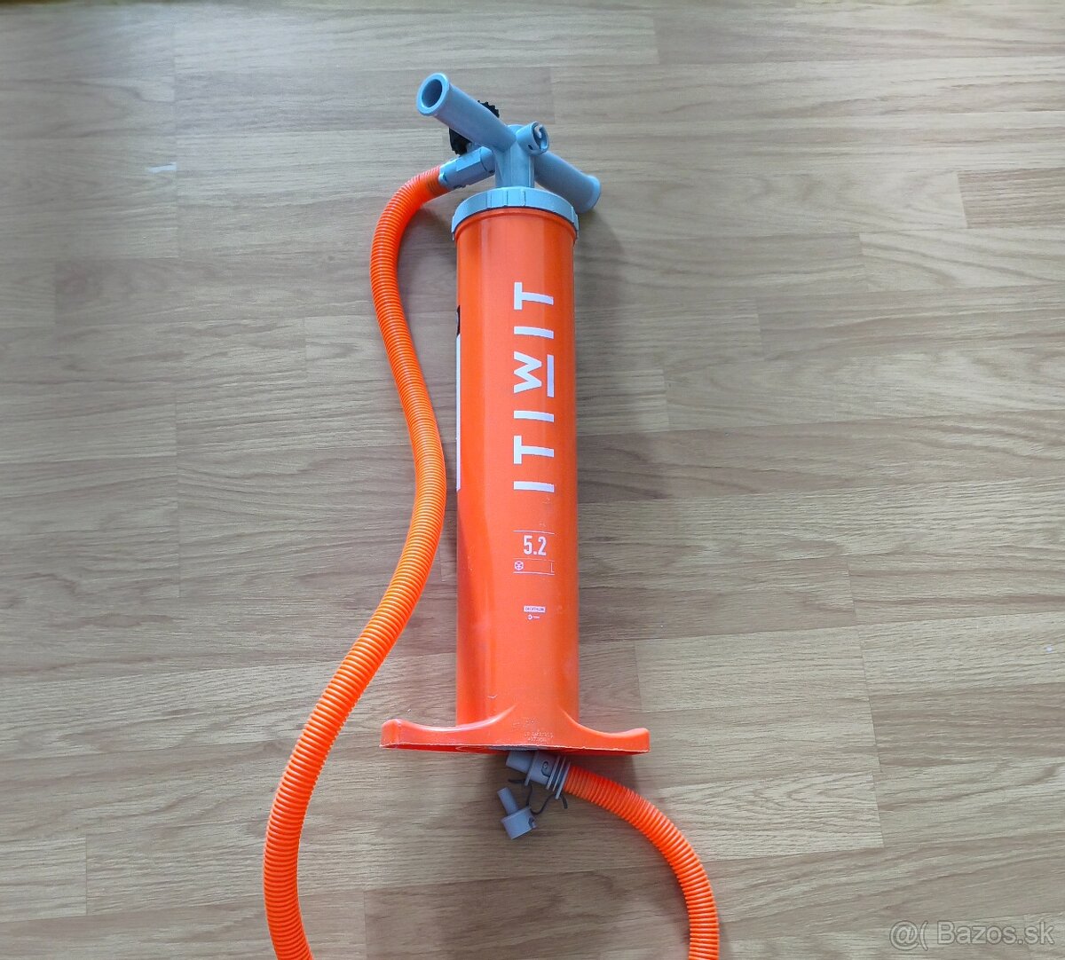 Ručná pumpa nízkotlaková dvojčinná na kanoe/kajak 2 x 2,6 l