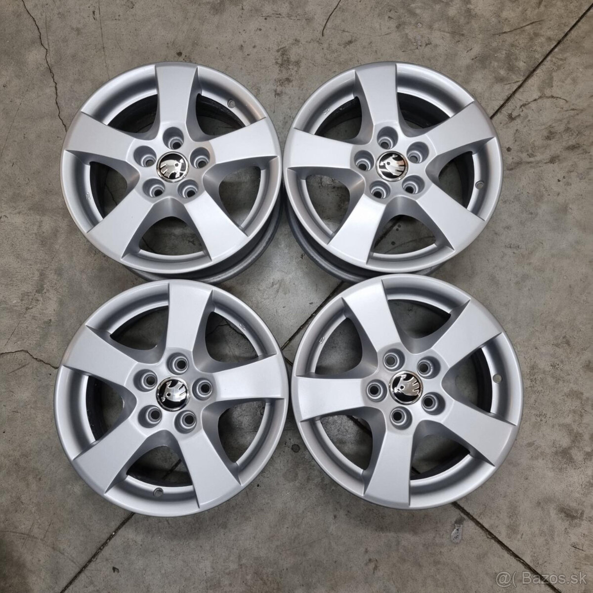 Hliníkové Škoda disky 5x100 R14 6J ET43