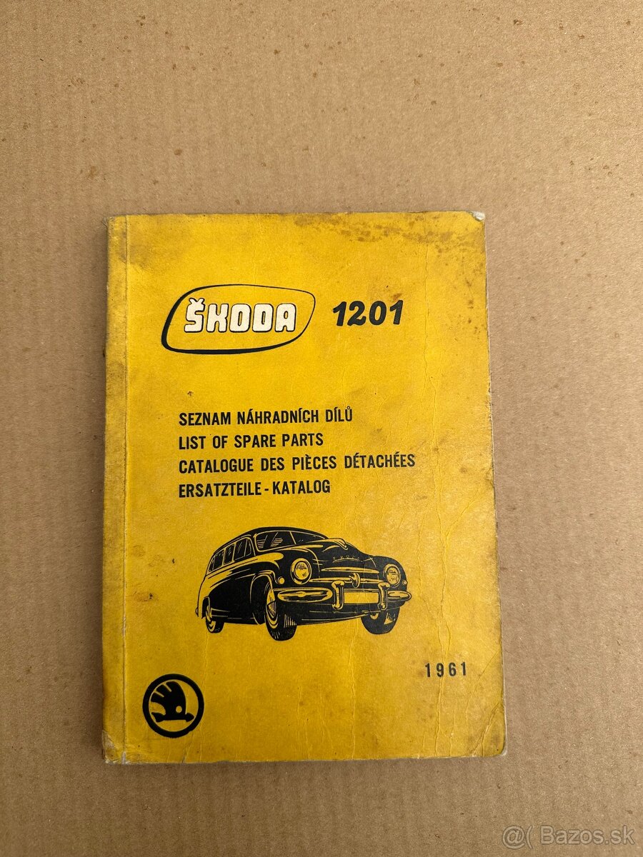Katalóg Škoda 1201
