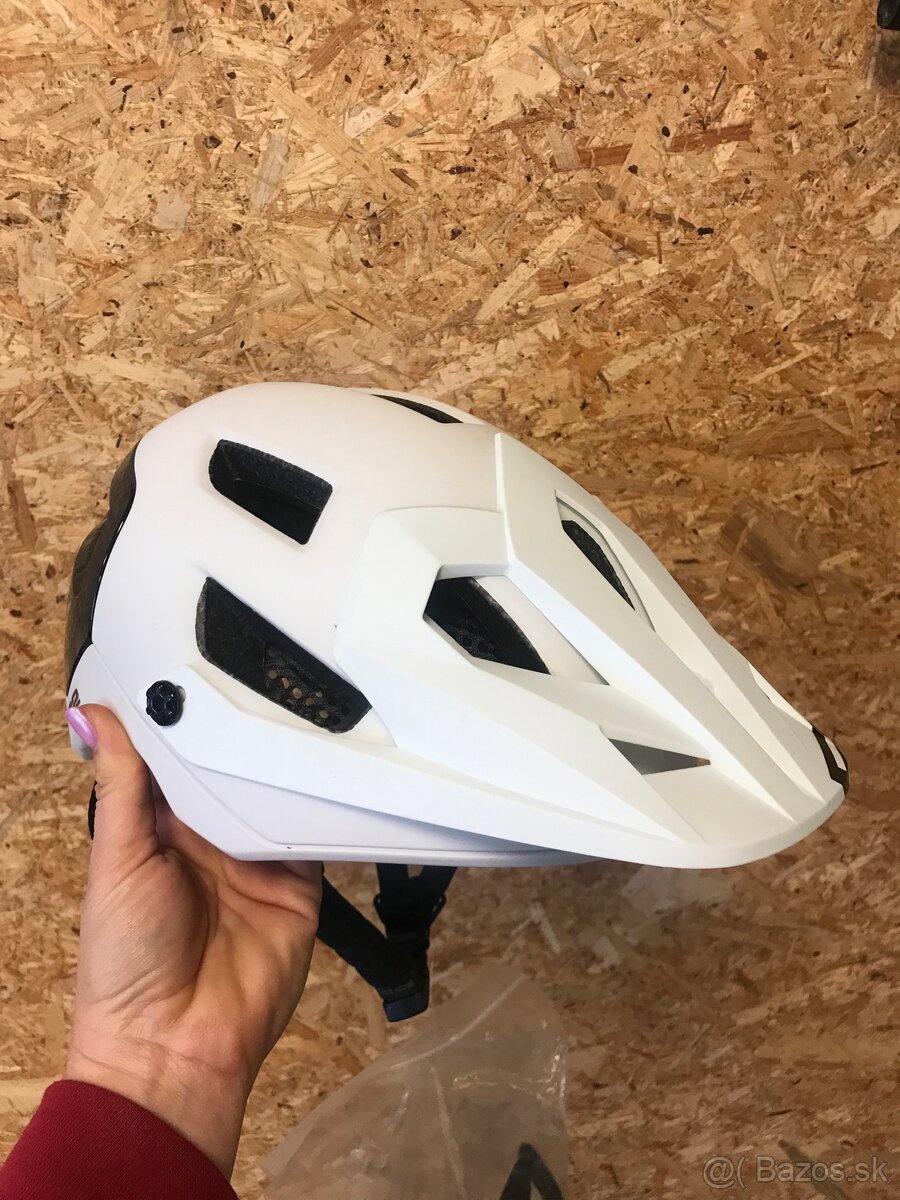 MTB prilba R2 trail 2.0 biela veľ. L