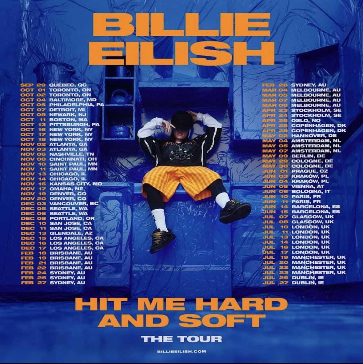 Predám 2 lístky na BILLIE EILISH do PRAHY 1.6.2025