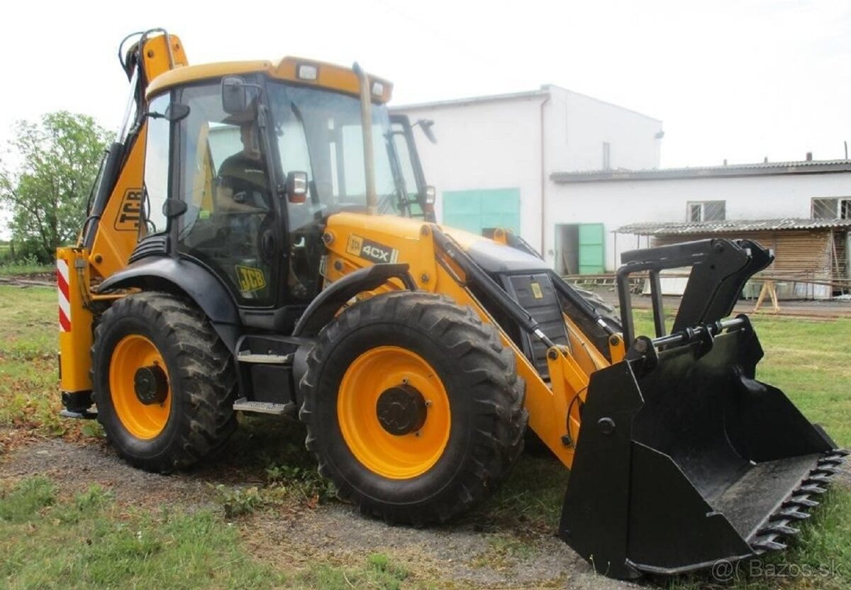 traktor bager •JCB• 4CX-Sitemaster•980mth•81kW