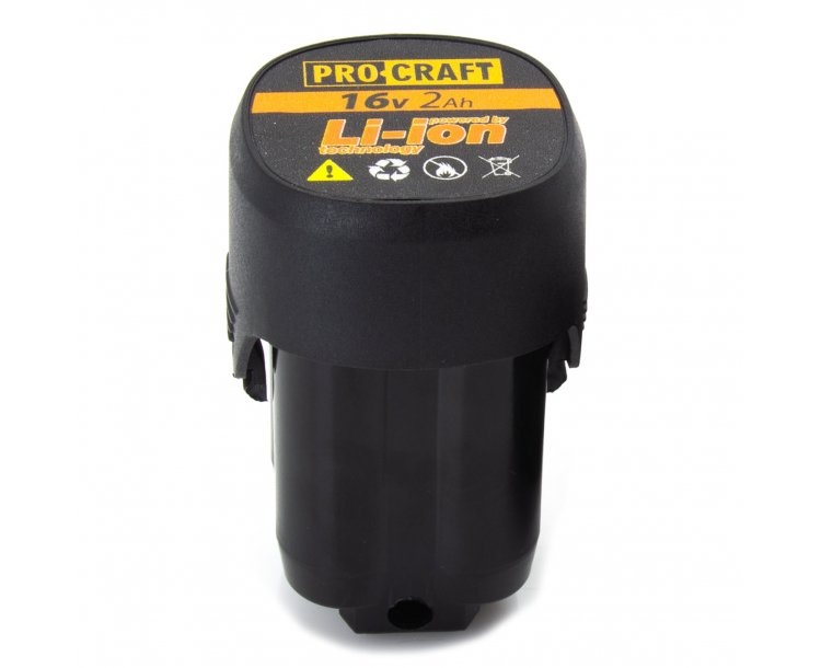 Akumulátorová batéria, 16 V Li-ion, 2000 mAh Procraft 16/2