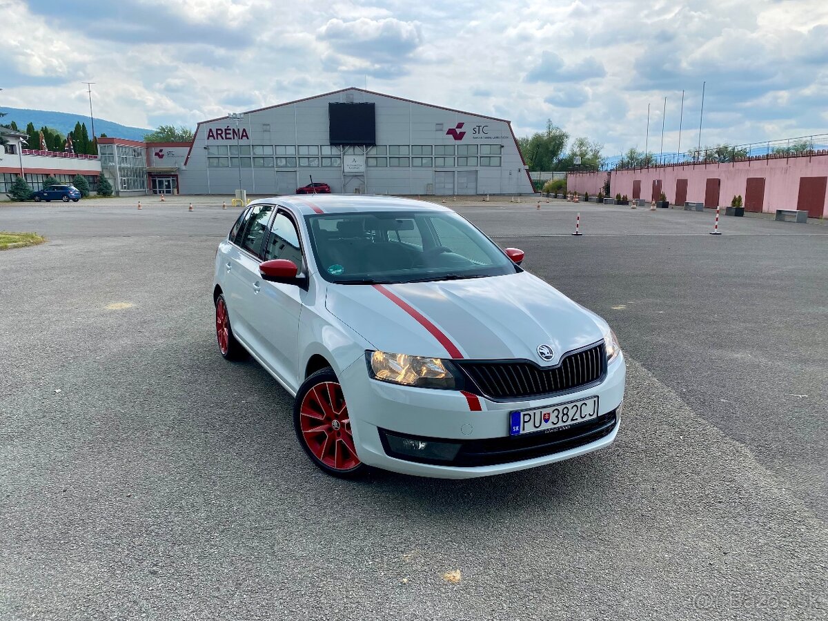 Škoda Rapid 1.2 TSI Red & Grey