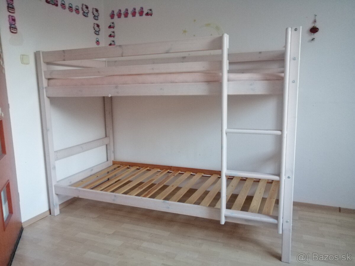 Detská poschodová posteľ