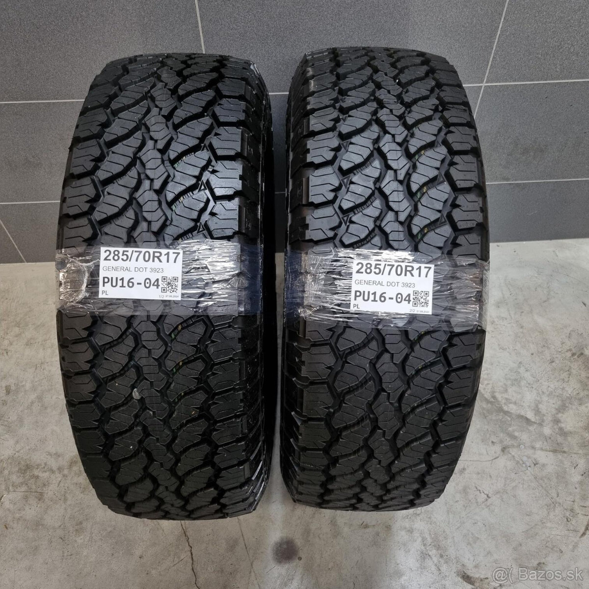 Letné offroad pneumatiky 285/70 R17 GENERAL DOT3923