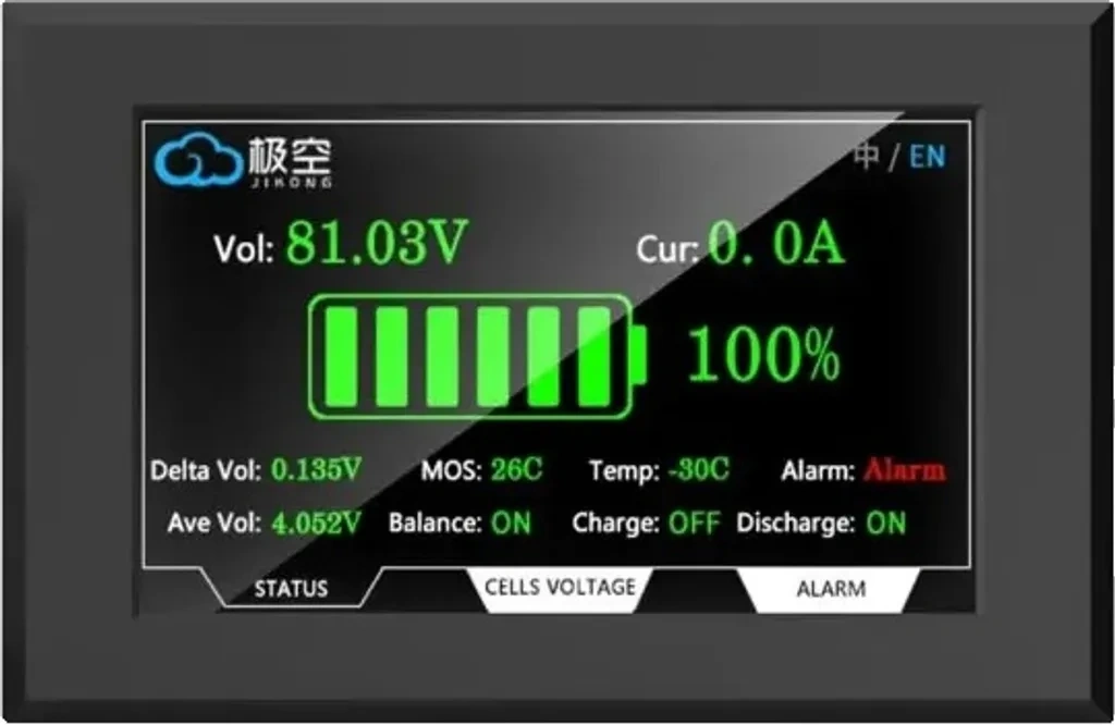 Predám dotykový 4.3" displej pre BMS JK
